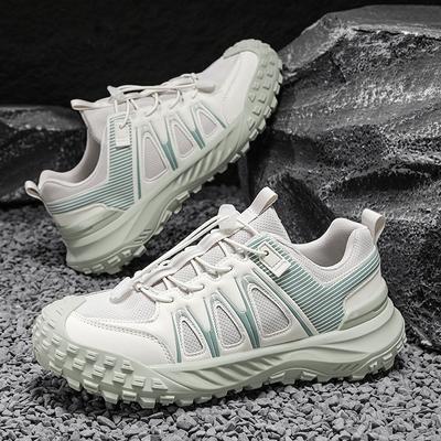 Mesh Breathable Men's Shoes Spring and Summer New Student Running Shoes Lightweight Deodorant Outdoor Casual Hiking Shoes