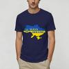 Ukraine Ukrainian Flag Tshirt Summer Hipster Tshirts Couple Cotton Comfortable Tees Shortsleeved Street Style Tshirt
