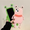 Funny 3D Frog Soft Silicone Phone Case For IPhone 14 13 11 12 Pro Max XS XR X 7 8 Plus SE Cartoon Cute Shockproof Bumper Cover
