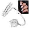 Women Finger Nail   Rhinestone Fingernail   Decoration for Women Lady Girls