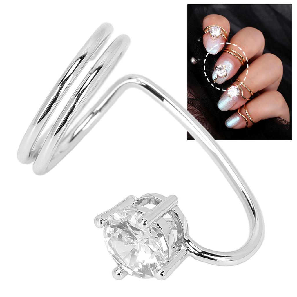 Women Finger Nail   Rhinestone Fingernail   Decoration for Women Lady Girls