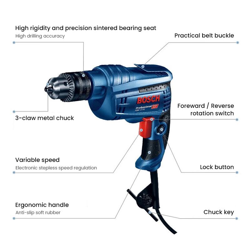 Bosch GBM 13 RE Matkap GBM13RE Profesyonel Çok Fonksiyonlu Ağır Hizmet Tipi Elektrikli Matkap Çok amaçlı makine