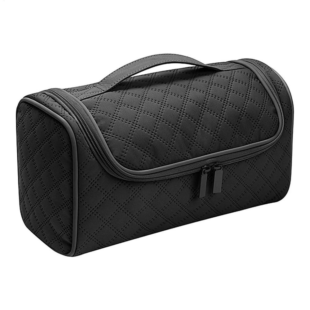 with Handle Hair Dryer Storage Bag Double Zipper Toiletry Storage Organizer Hair Tool
