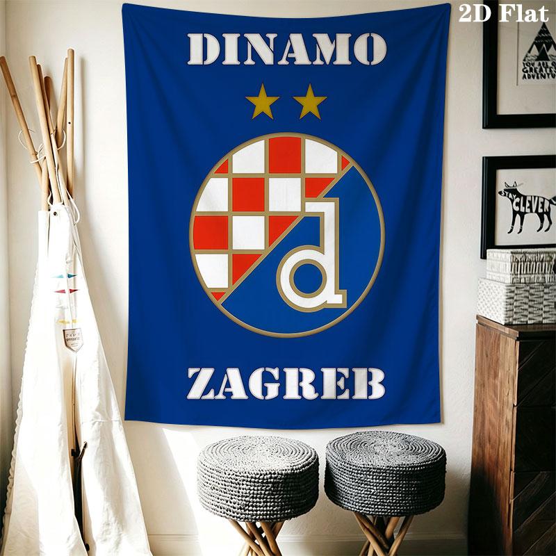 DZG Club Wall Hanging Printed Fabric Blanket Decorative Tapestries for Bedroom Living Room Home Decor