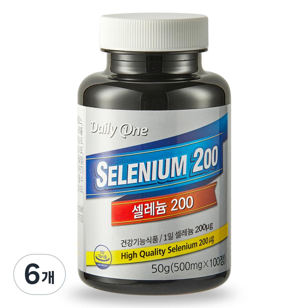 Daily One Selen 200 100 Tablets 6 Pcs