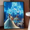 Disney 5d Diamond Painting Full Diamonds Diy Cinderella's Carriage Diamond Embroidery Decorative Painting Ornaments Living Room