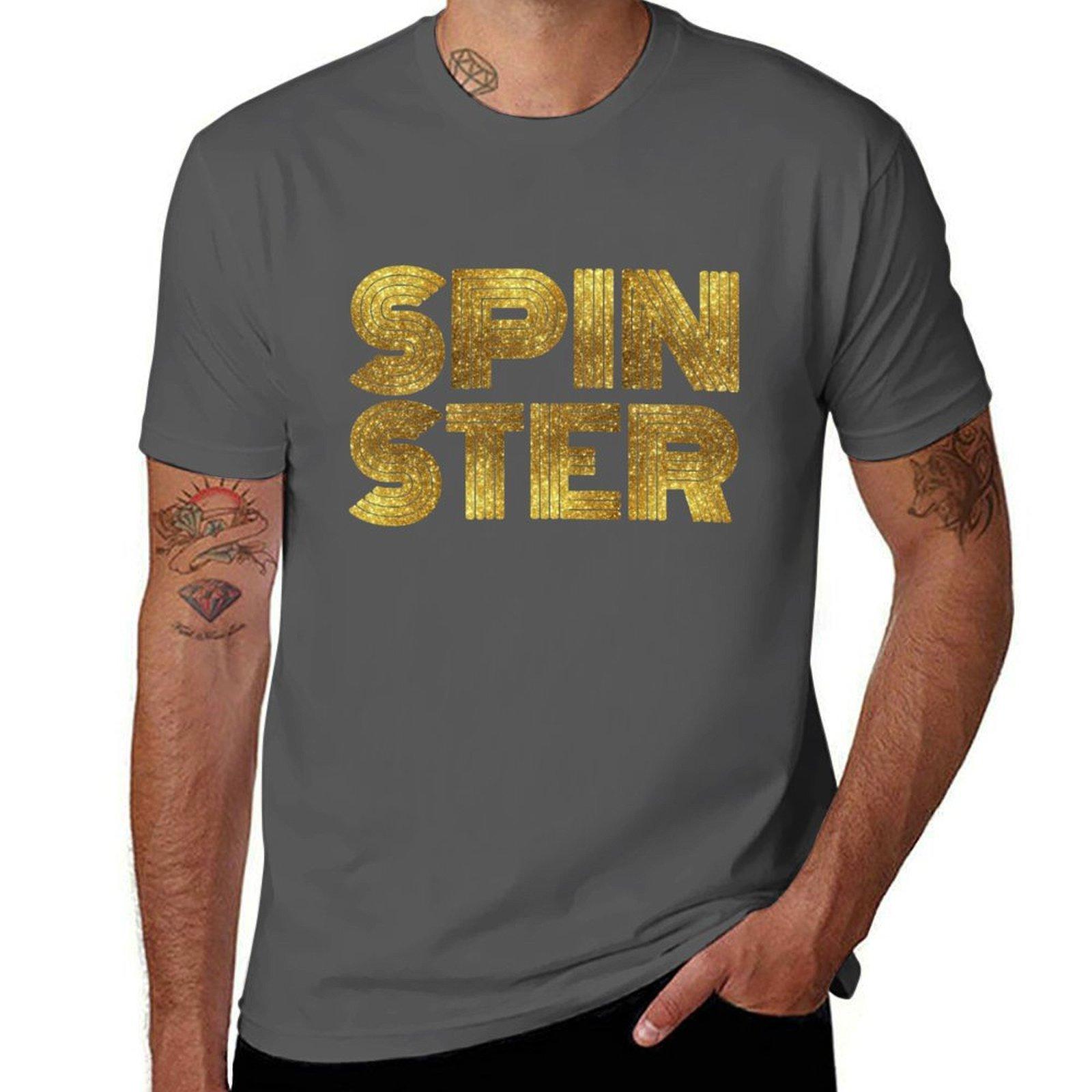 

Proud Spinster Queen T-Shirt t shirt man designer cotton tshirt 100% T-Shirt 4XL