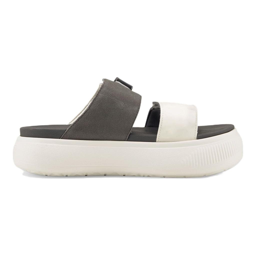 Puma Sandale Mayu en daim Guimauve Ombre Foncée Baskets Femme Blanc Ivoire-Éclat 383380-01