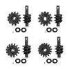 Overdrive Gears Differential Axles Steel Gears Steel Worm Gears for Axial SCX24 12T 13T 14T 16T