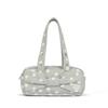Vanwalk Shirred Ribbon Tote Bag [Gray]