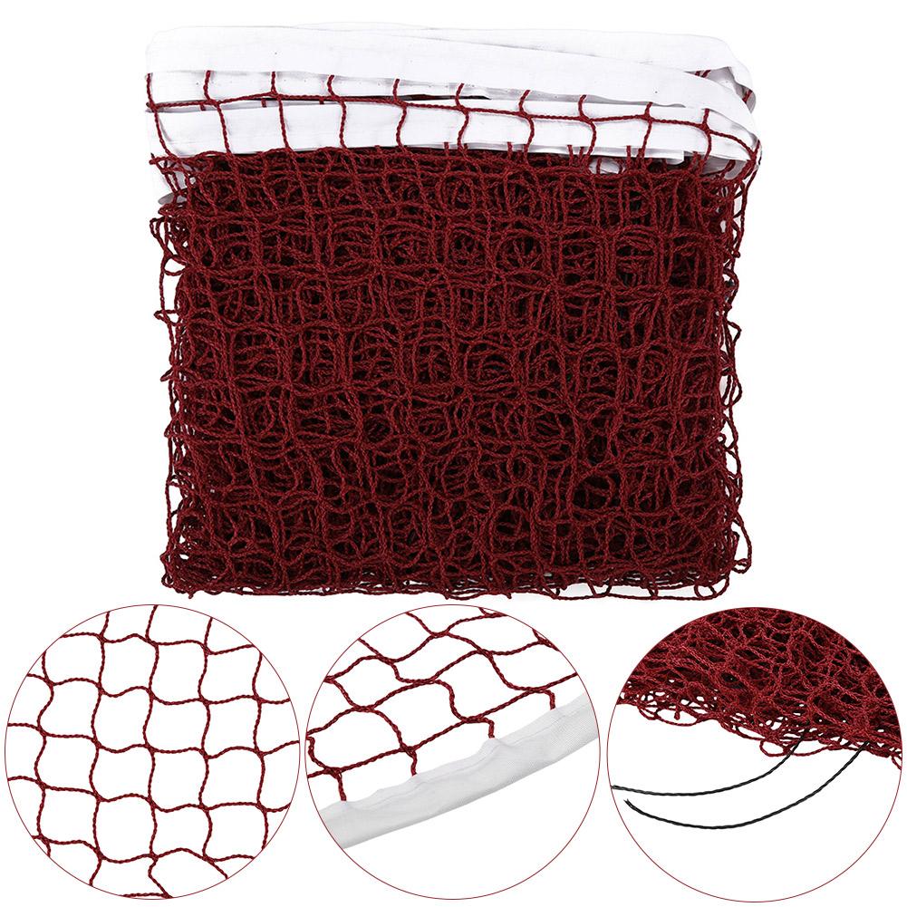 Badminton Net Polypropylene Badminton Replacement Net Professional Badminton Net Replacement for Badminton Tennis Volleyball