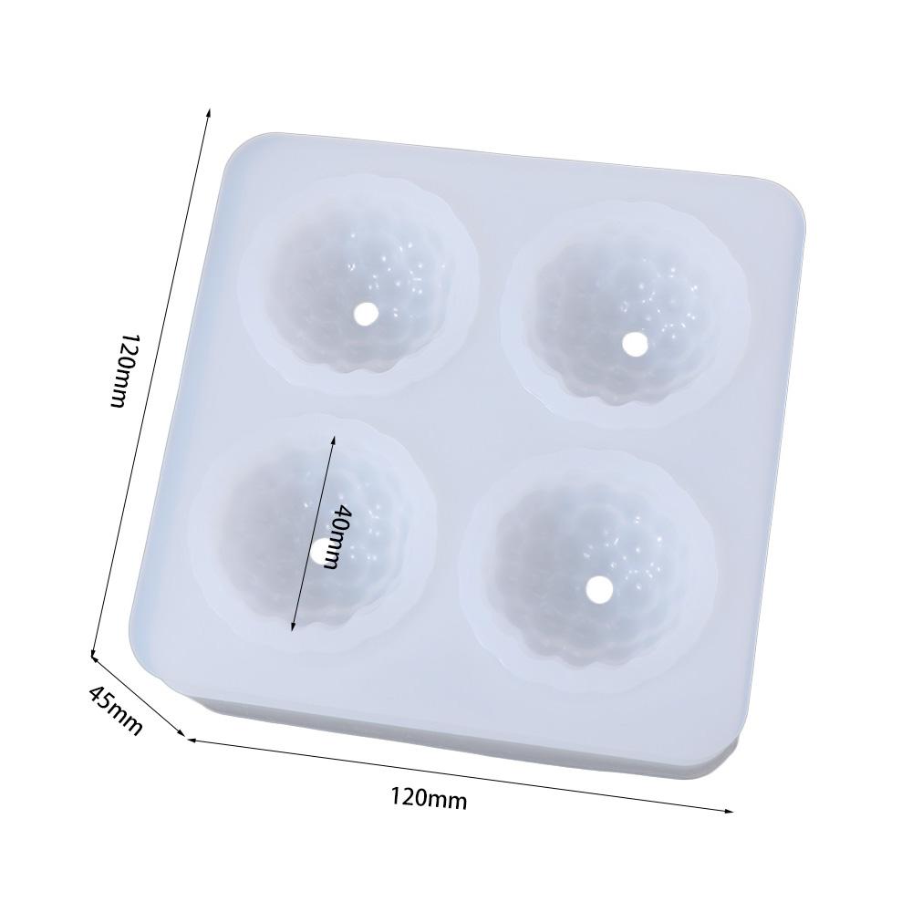 Candle Making Mousse Mold Baking Supplies Soap Mould Chocolate Raspberry Silicone Mold DIY