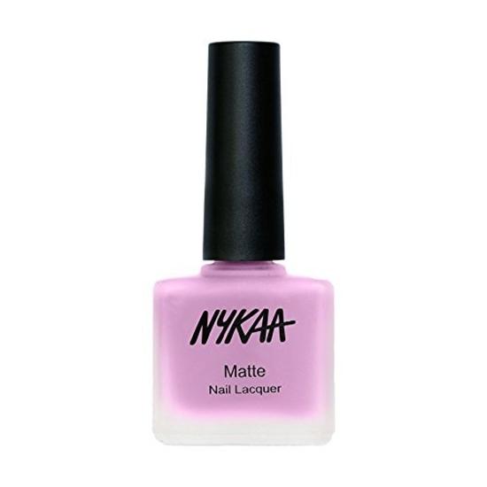 

Матовый лак для ногтей Nykaa - Сиреневые булочки (Оттенок №130) (9 мл)