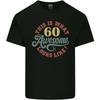 60th Birthday 60 Year Old Awesome Looks Like Mens Light Cotton T-Shirt