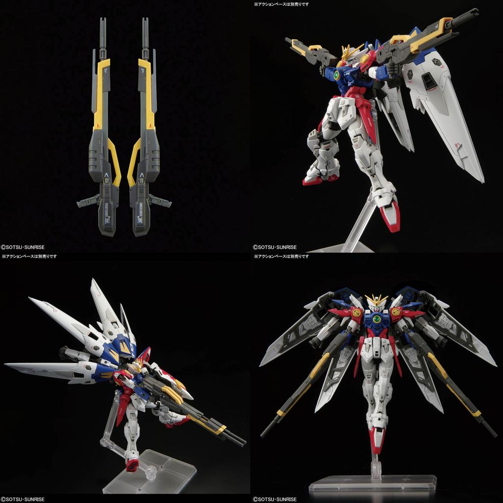 Wing Zero Mobile Suit Gundam W Series Plastic Model Kit [RG] 1/144 Pre-colored