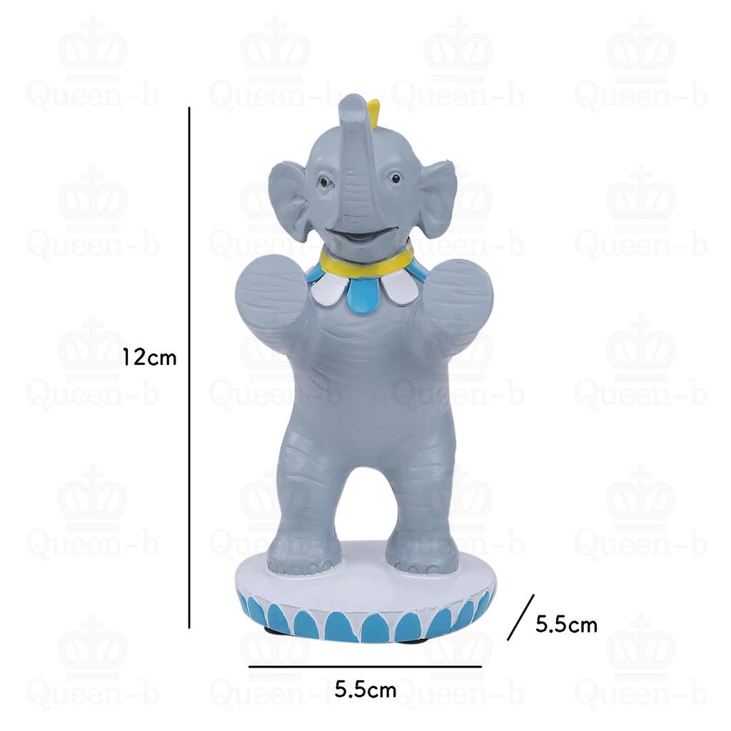 [Queen-b] Unique Animal Eyeglass Stand, Stylish and Cute, Animal Design for Eyeglasses, Fun and Interesting Character Stand (Elephant)