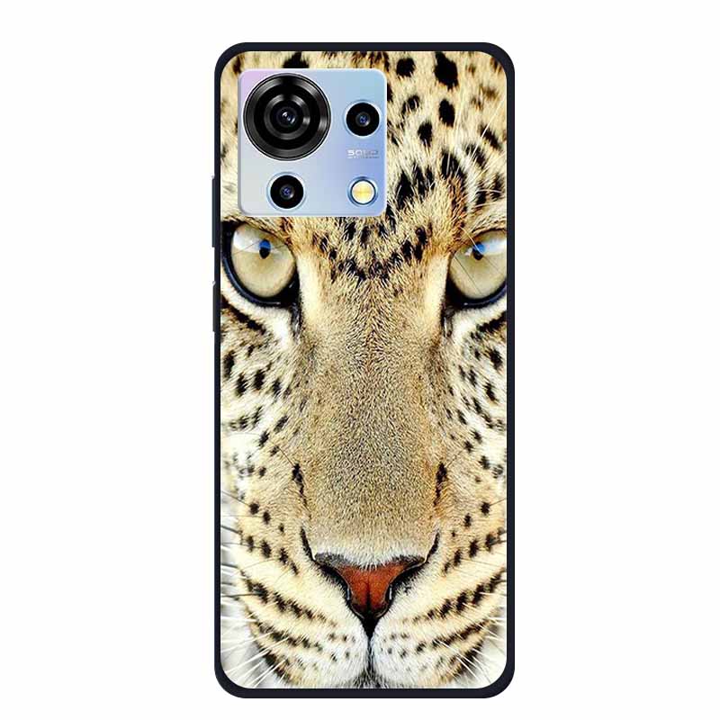For ZTE V50 Vita Phone Case TPU Soft Back Cover Cartoon Luxury Silicone Phone Cases for ZTE Blade V40 V 40 50 Vita Animal Funda