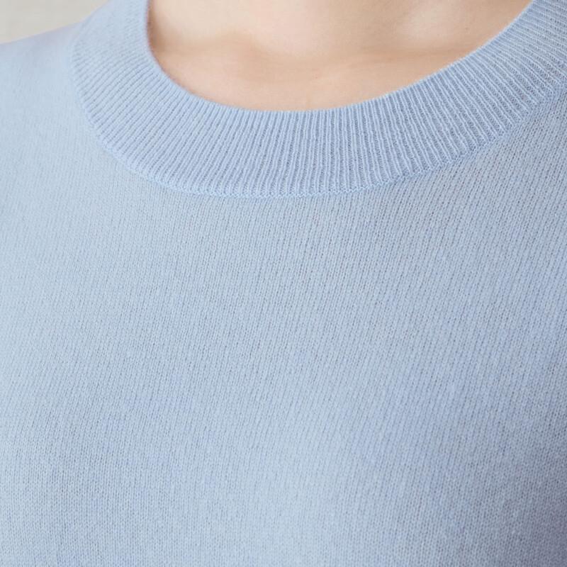 Beifanglu Women's Cashmere-Blend Asymmetric Pocket Knit Sweater