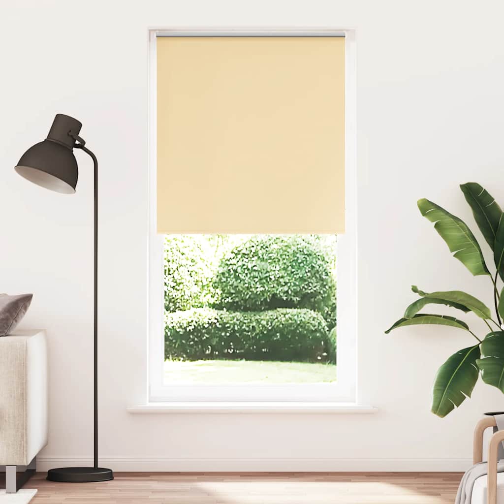 Beige Blackout Roller Blind 90X210 Cm Fabric Width 85.7 Cm