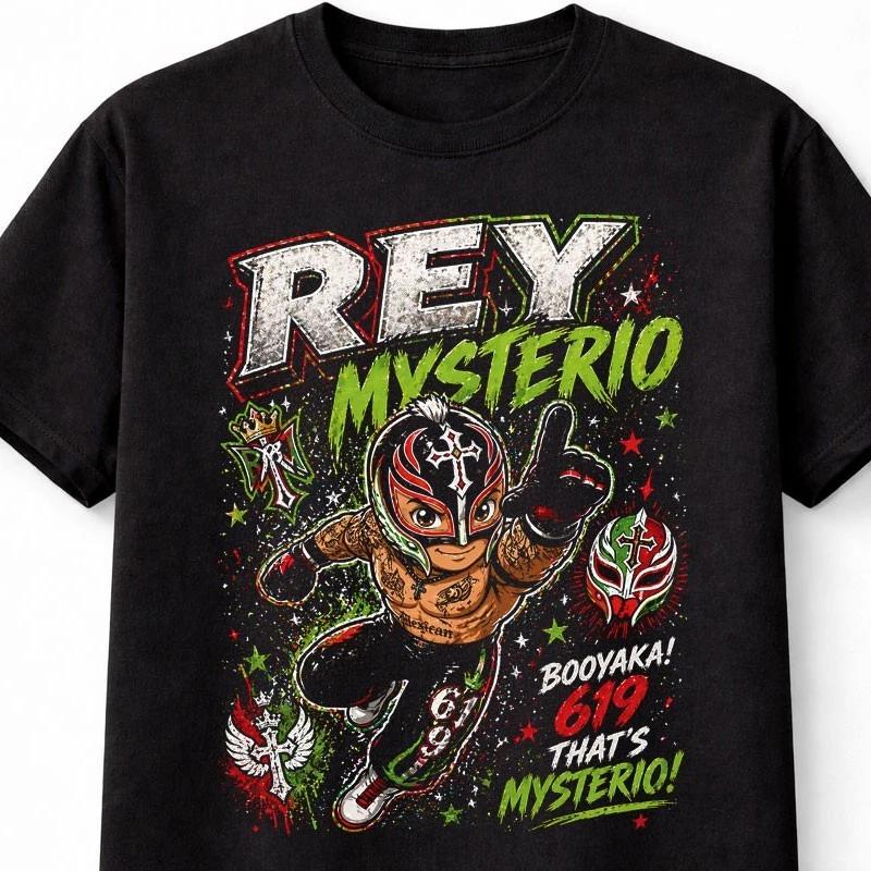 Rey Mysterio 619 Lucha Libre Wrestling Legend Masked Unisex TShirt S