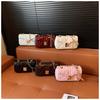 French Leather Waxed Pu Crossbody Bag With Zipper Closure For Office And Casual