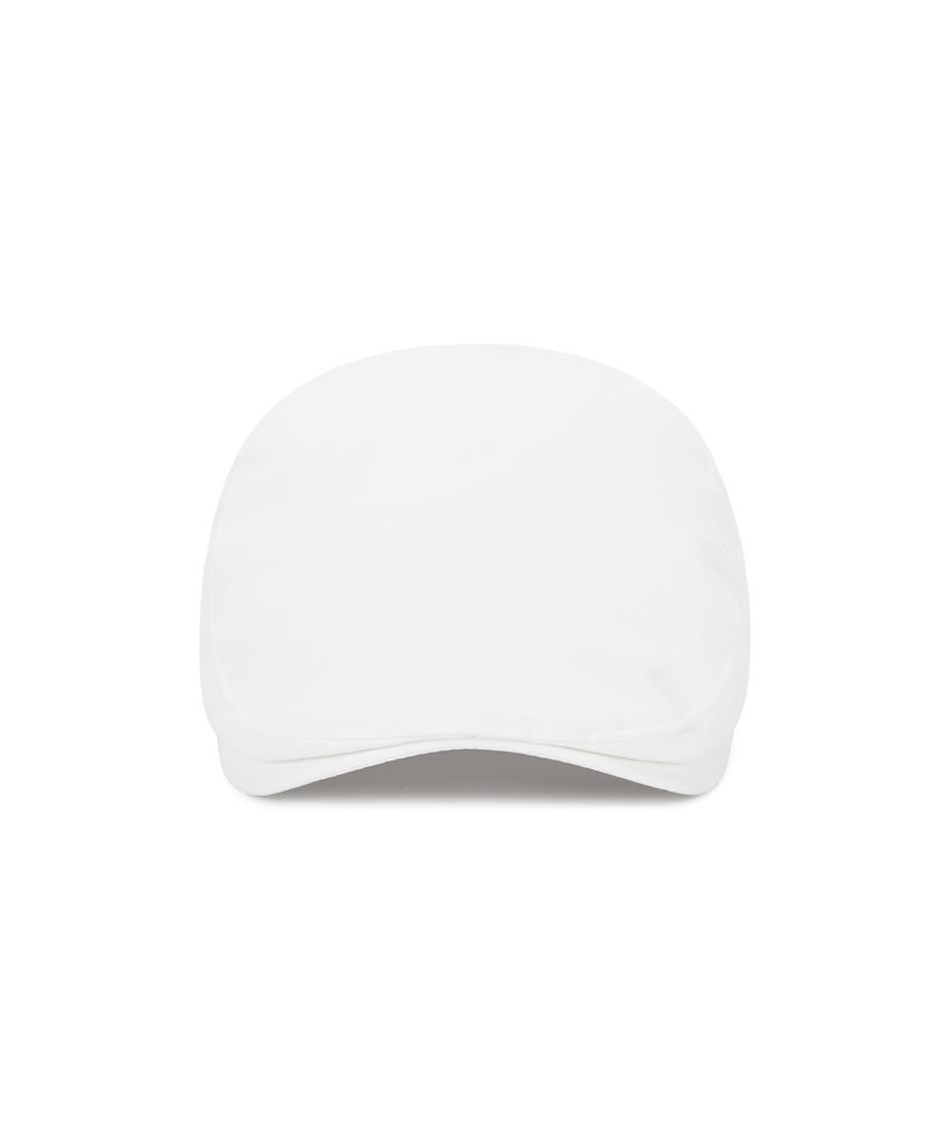 Bajal Va Square Belt Hunting Cap White
