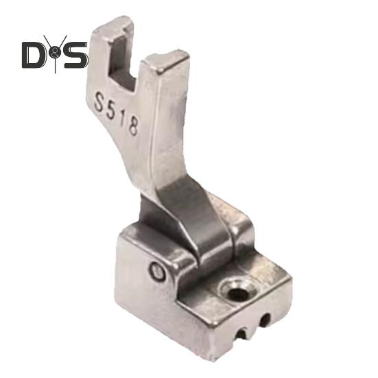 

Регулируемая прижимная лапка для потайной молнии, прочная, металлическая, универсальная, направляющая для швейной машины, прижимная лапка, аксессуары для швейных машин D