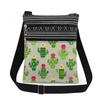 1PC Cactus Print Tote Bags Women Shoulder Handbags Postman Package 6913