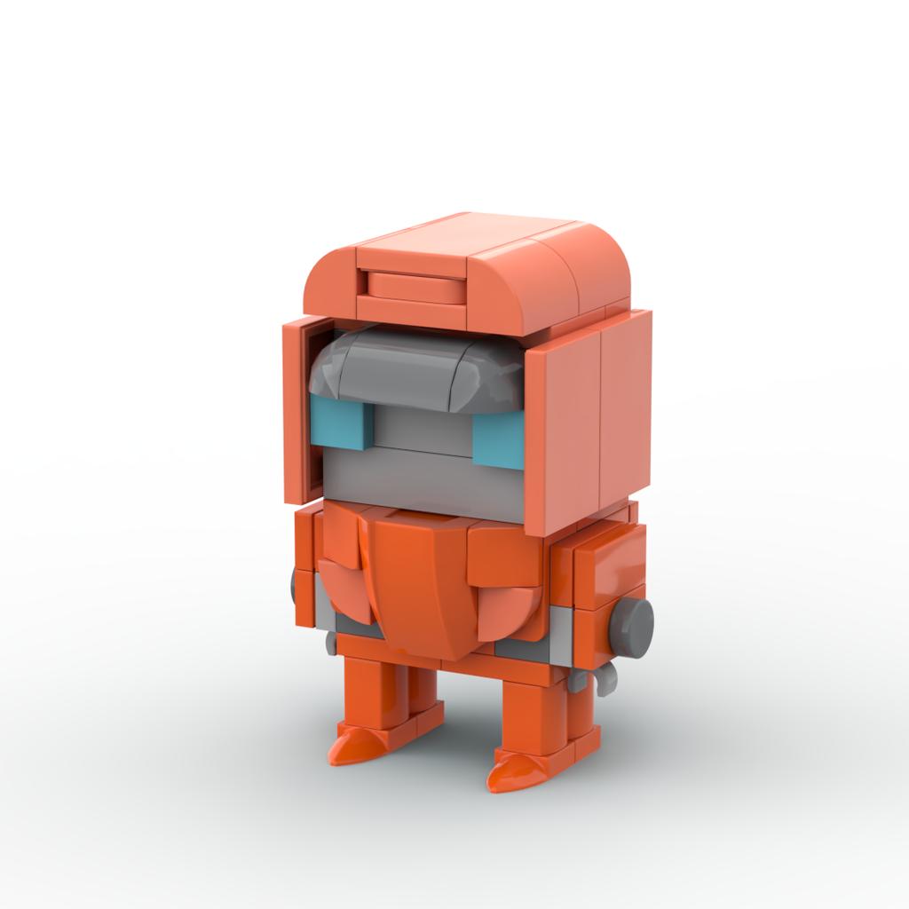*Transform Auto Robot Brickheadz * Star Scream Jazz Prime DIY Enlighten MOC Block Brick set,Compatible With