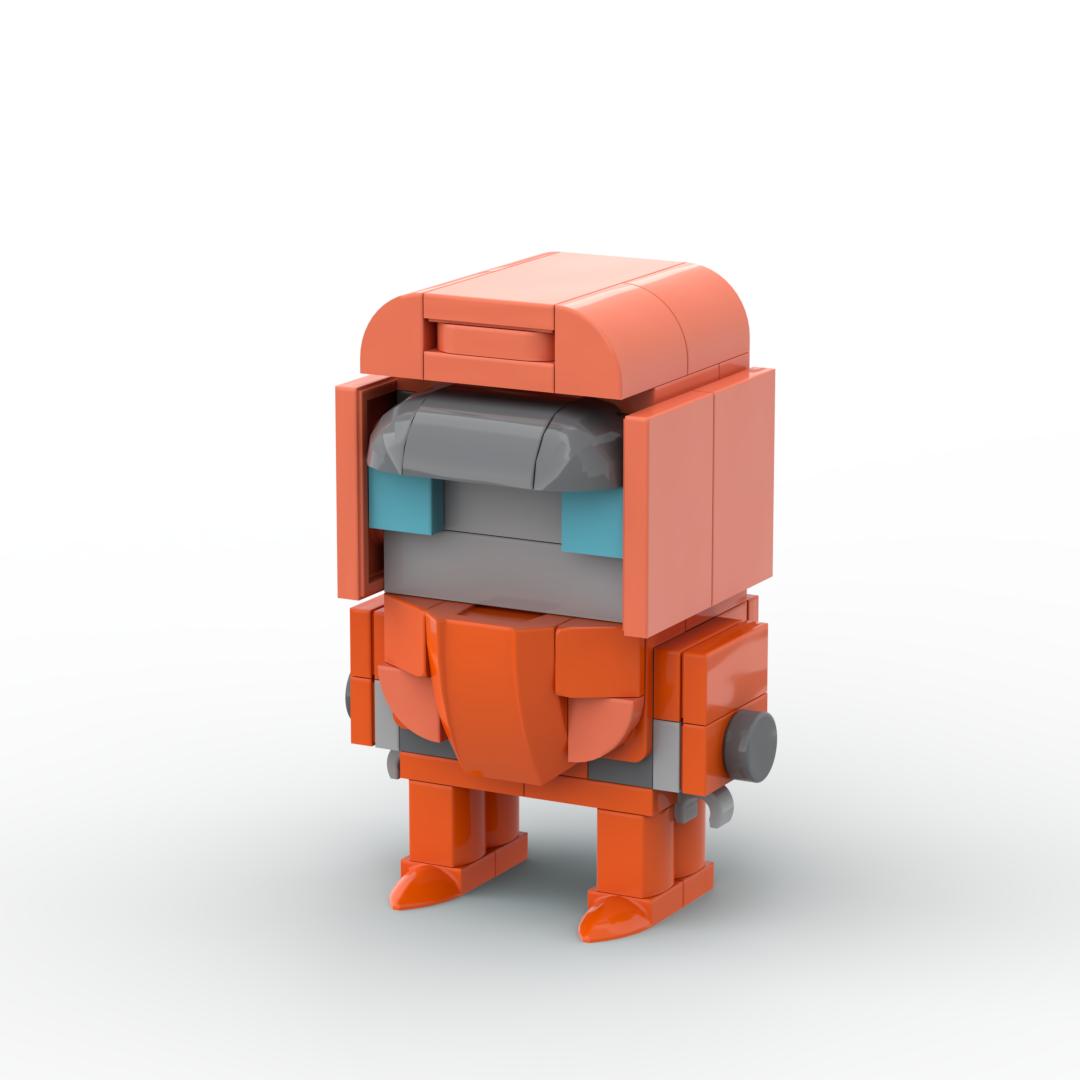 

*Трансформируйте Авто Робота Brickheadz * Звездный крик джаз Prime DIY Просветите MOC блок кирпича набор, совместим с