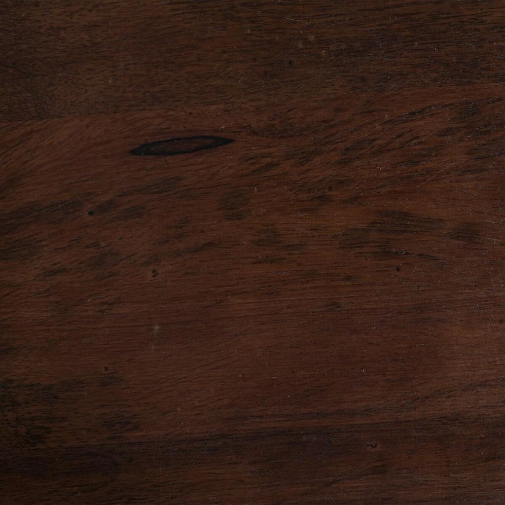 Entrance Furniture Metal Wood Brown Silver (3 Units)