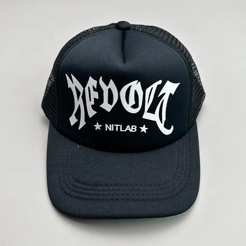 Neue coole Street Hip Hop Buchstaben bunte Netz-Baseballkappen für Männer und Frauen, Baumwolle, Sommer, verstellbar, atmungsaktiv, Snapback Sportkappen
