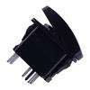 12V Car Boat Green LED Horn Toggle Rocker On Off Switch Speaker Push Button Fit For Motorcycles Buses RVs Trailers