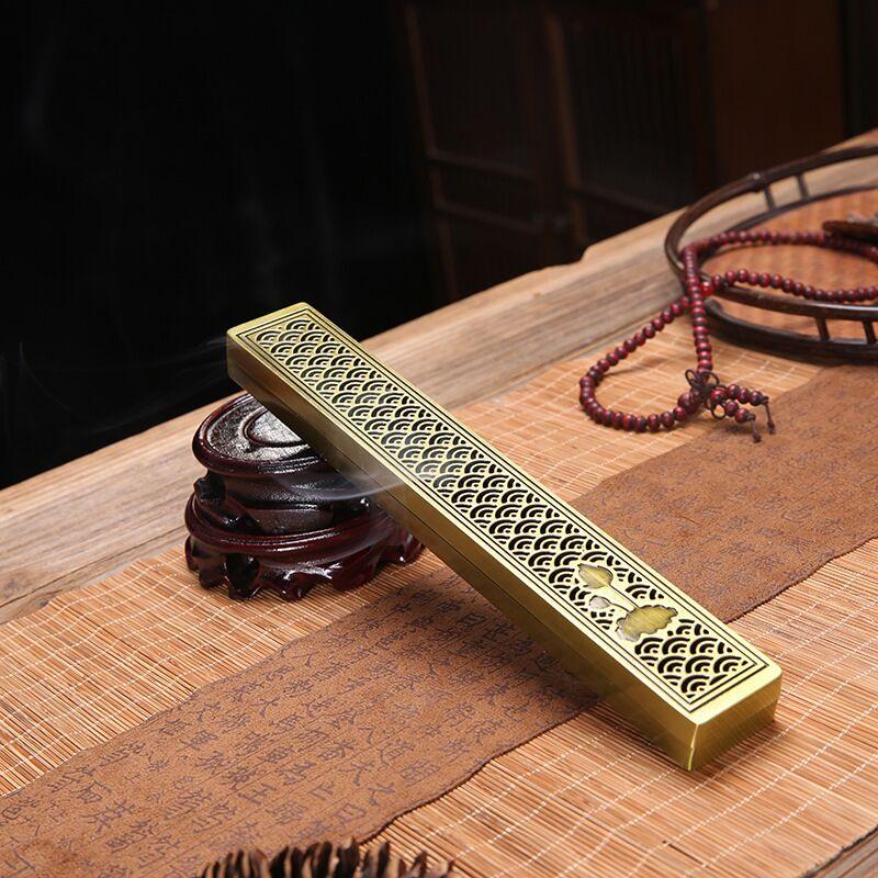 Classical Home Use Incense Alloy Burning Furnace Traditional Aromatherapy Incense Holder for Relaxation And Concentration 7