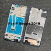 New For Huawei P Smart 2019 Middle Frame Front Bezel Cover Metal Chassis Housing Back Plate LCD Holder