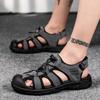 Mode Herren Sandalen Strandschuhe Dicke Sohle Schuhe für Herren Weiche und Bequeme Herren Freizeit Sneaker Abriebfest Indoor und Outdoor
