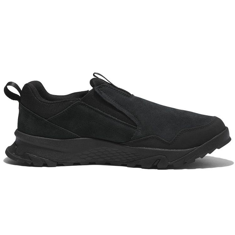 Timberland Lincoln Peak Leather Abrasion Resistant Low Top Casual Shoes Men's Black A2M4Y015