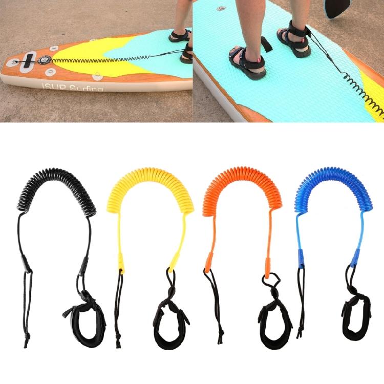 Coiled Stand Up Paddle Board Leash Legrope for Paddleboard Longboards Shortboard