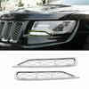 6pcs Headlight Cleaning Trim Cover Decor for Jeep Grand Cherokee 2014-16 Chrome