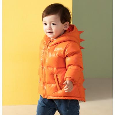 Herbst und Winter Neue Cartoon Kinder Daunen Baumwolljacke für Jungen und Mädchen, Kurze Leichte Jacke
