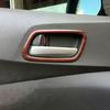 For Honda CRV CR-V 2012-2016 Peach Wood Grain Interior Door Handle Cover Trim 4*