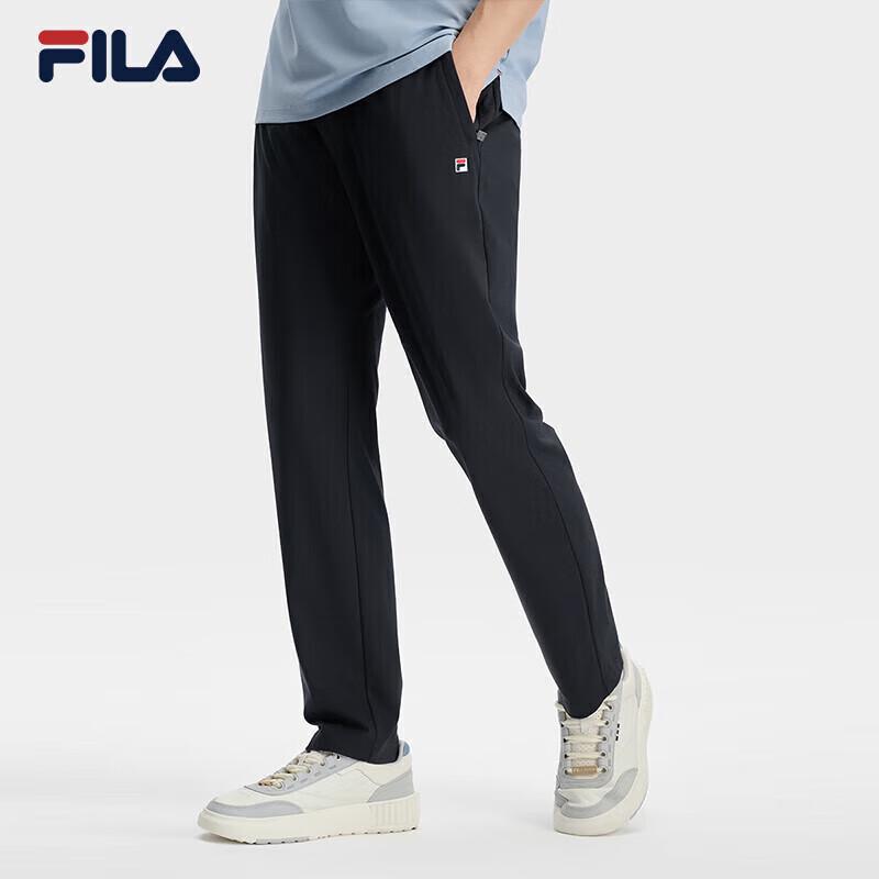 FILA Men's Cool-Feel Casual Straight-Leg Knit Pants