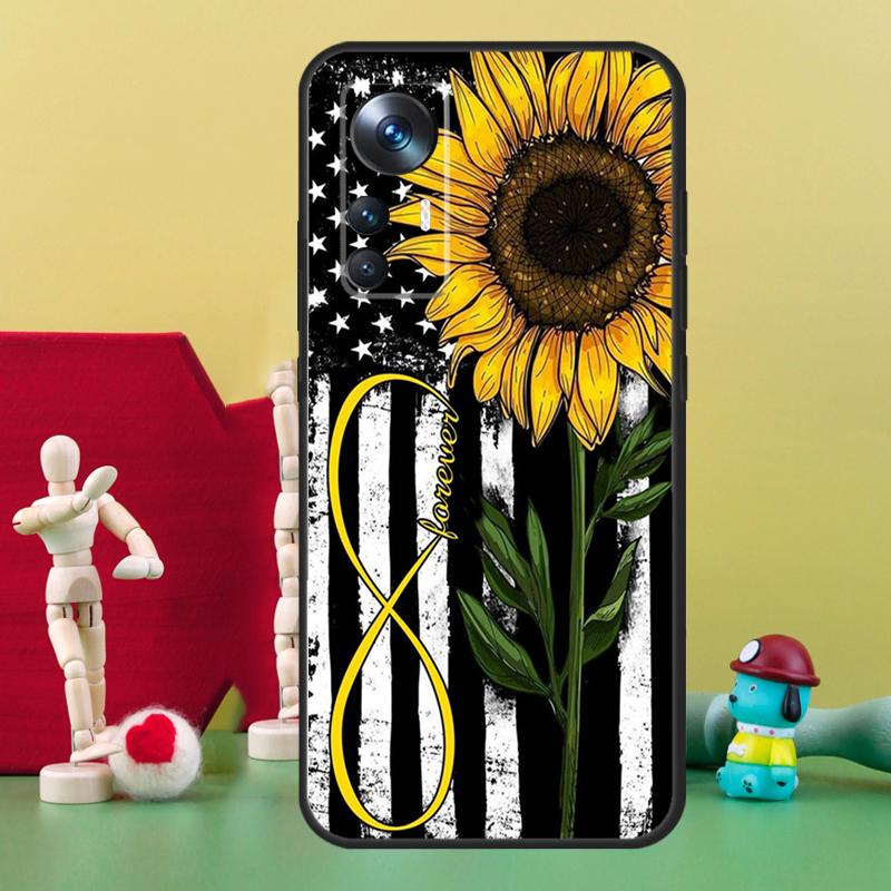 Sunflower Case For Xiaomi 15T 14T 13T 14 15 Ultra 17 Pro Max POCO F8 Ultra F5 F6 F7 X5 X6 X7 Pro Cover