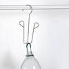 Windproof Non-Slip Solid Drying Rack Stainless Steel Shoe Rack Outdoor Balcony Creative Hook Suitable Home Clothe Storage Shelf