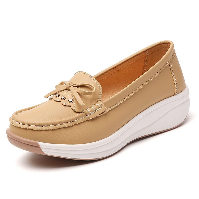 Lightweight and Anti-slip Sponge Shoes and Casual Bean Shoes for Women