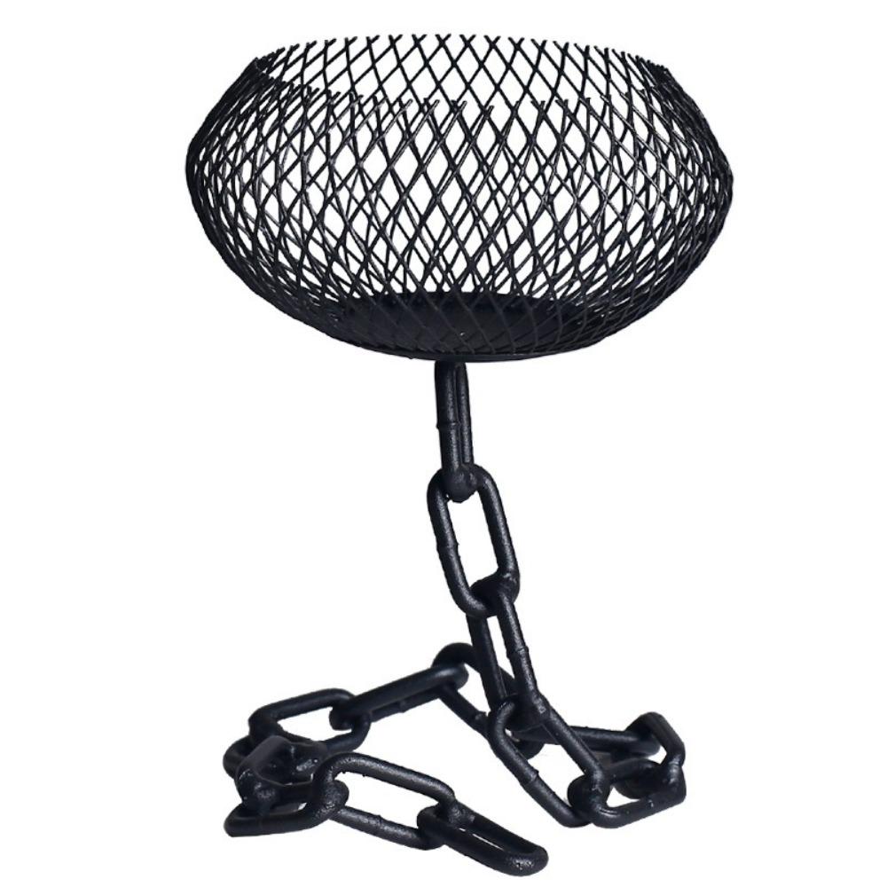 

Vintage Iron Lantern Candle Holder High Temperature Resistant Cage Candelabra Table Centerpiece High