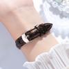 Small Square Plate Women'S Watch Light Luxury Temperament Calendar Women'S Watch Fashion First Layer Cowhide Strap Women'S Watch