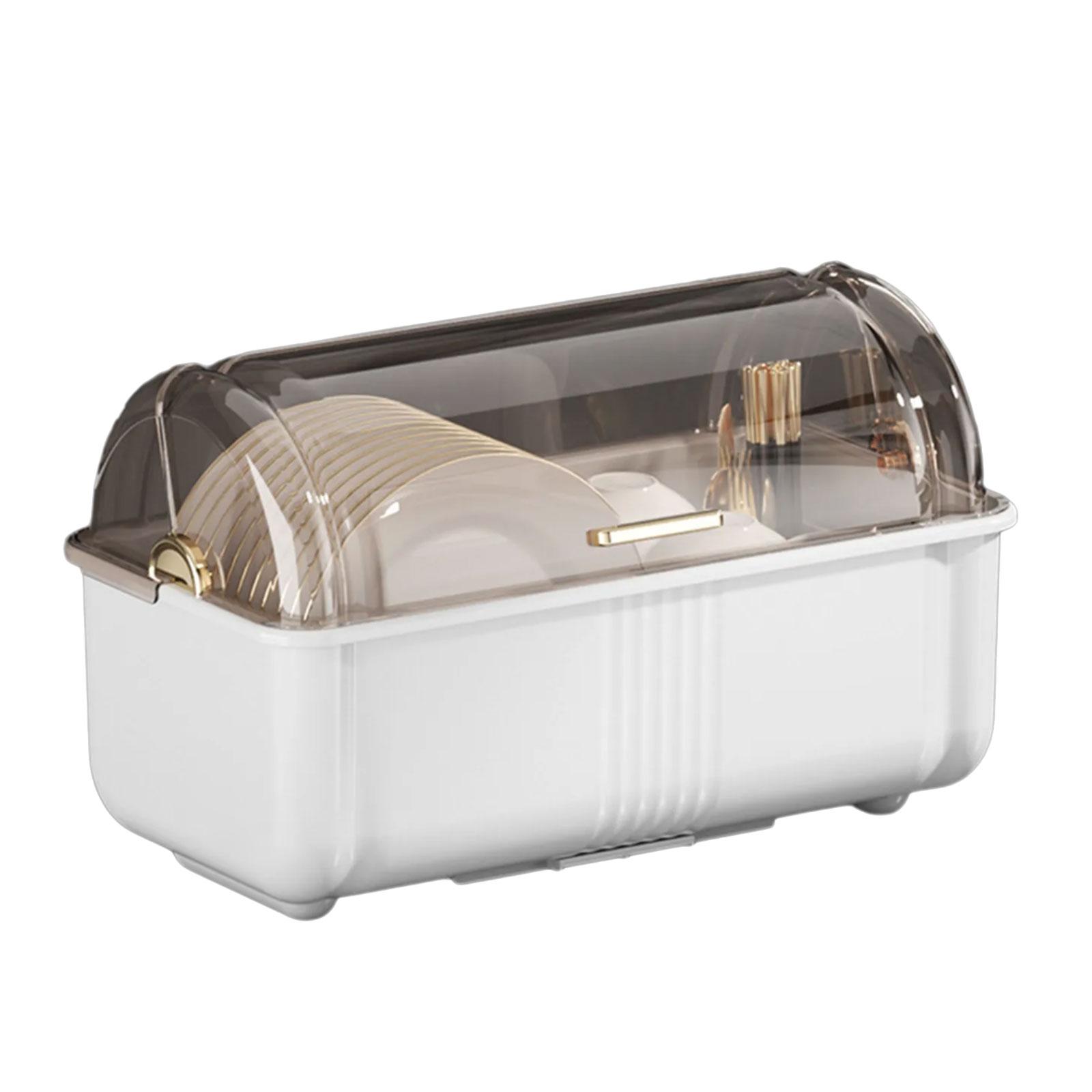 

Прочная пластиковая подставка для сушки посуды Универсальная подставка-сушилка для кухонной утвари Идеально подходит для домохозяек и городских жителей XL