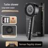 Filtered Booster Handheld Shower Head with Large Output