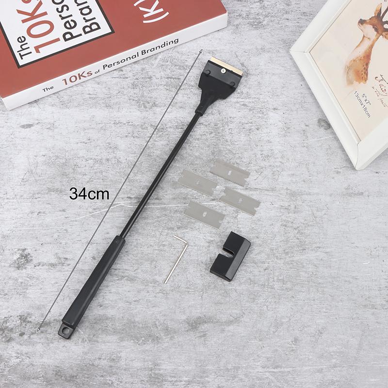 Stainless Steel Aquarium Fishtank Algae Scraper Blade Water Grass Cleaning Brush